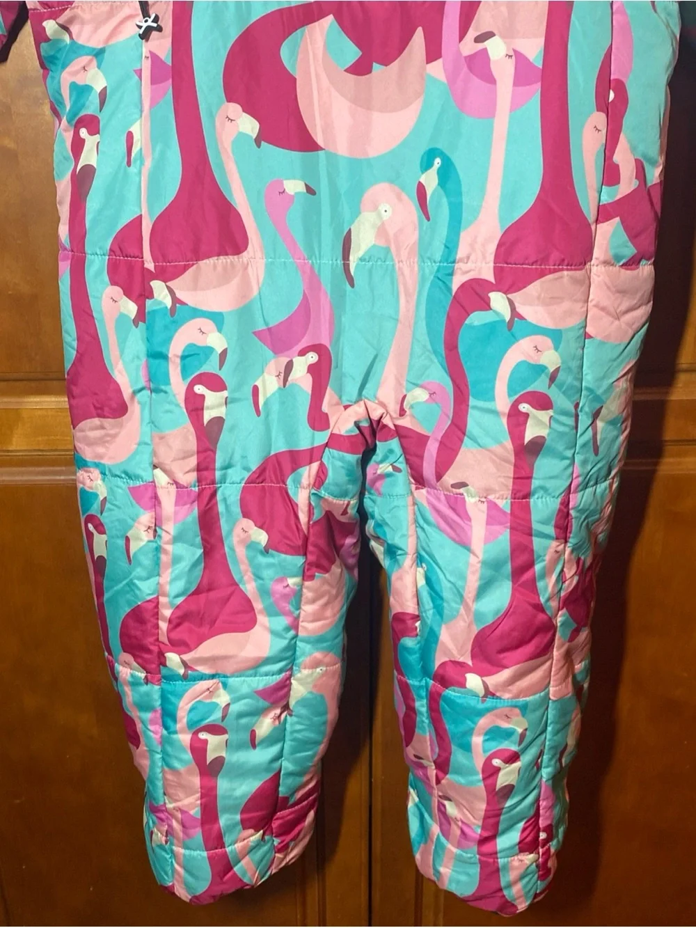 Selk’ Bag Wearable Sleeping Bag Kids Medium Flamingo Pink/Blue Camping